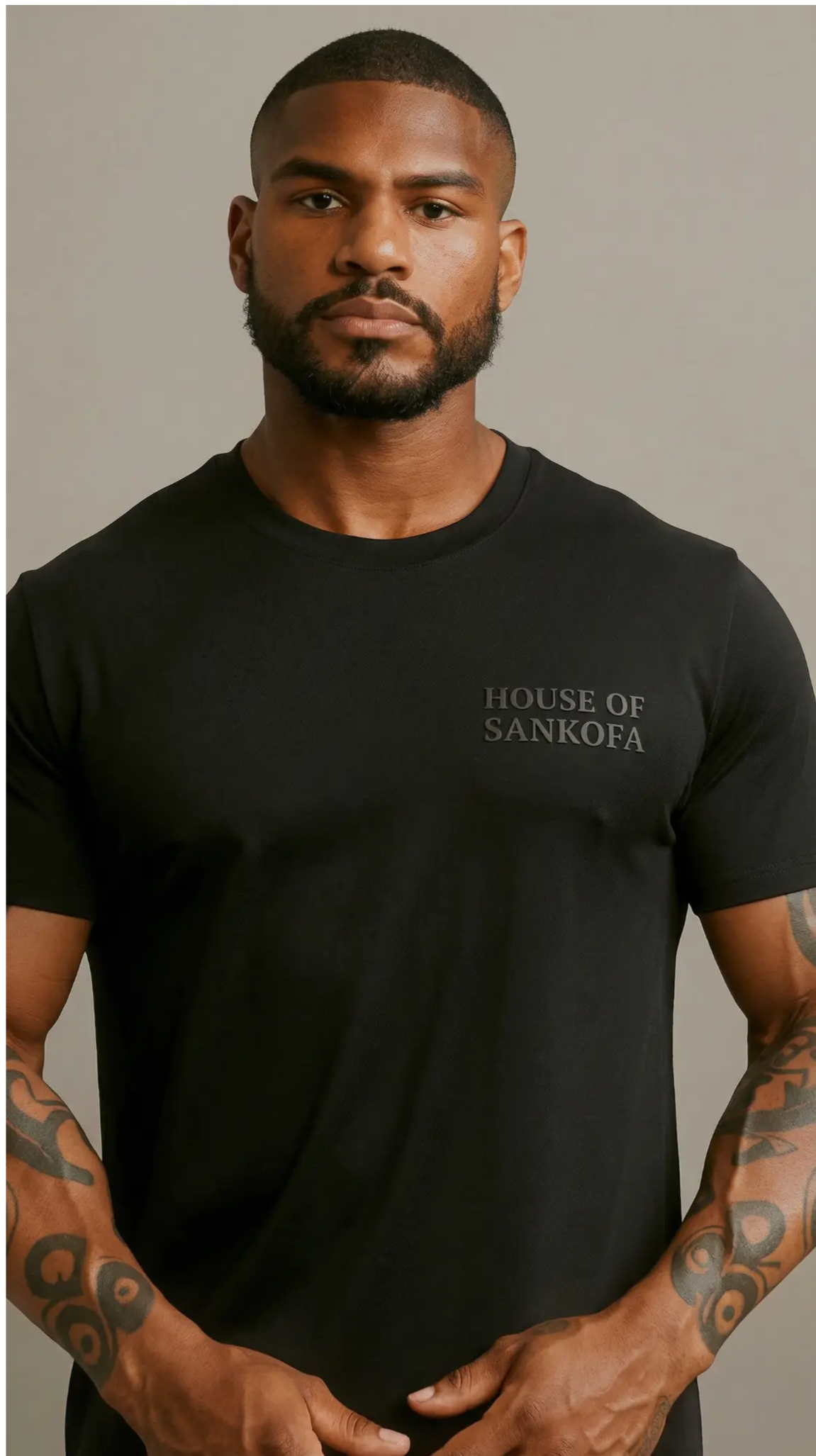 Black on Black T-shirt