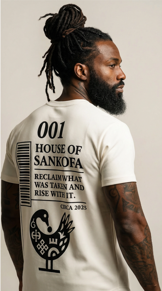 Black on White T-shirt