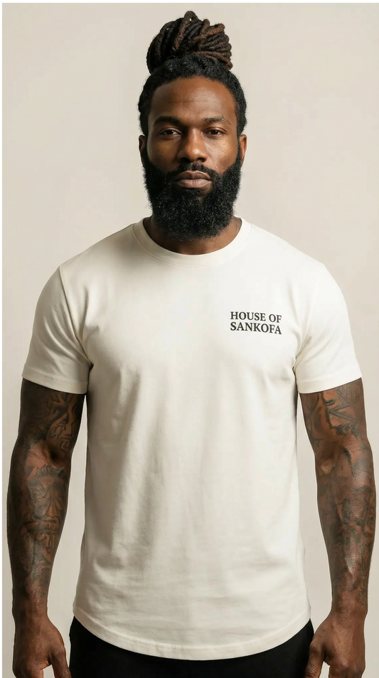 Black on White T-shirt